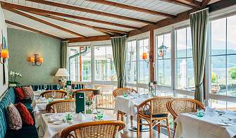 Terrasse vom Romantik SPA Hotel Seefischer