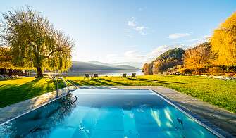 Steg am Millstätter See in Kärnten