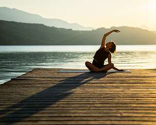 Sunset im Hotel Seefischer