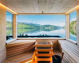 Seesauna im Romantik SPA Hotel Seefischer