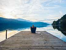 Ausblick im Ruheraum