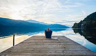 Ausblick im Ruheraum