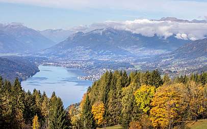 Bergsee im Herbsttal