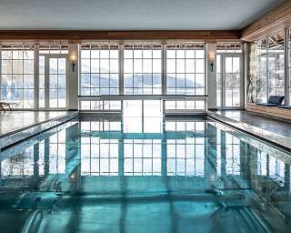 Innen Pool vom Romantik SPA Hotel Seefischer