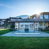 Aussenpool am Morgen