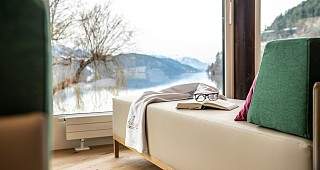 Ausblick im Ruheraum