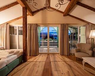 Penthouse Suite im Turm vom Romantik SPA Hotel Seefischer