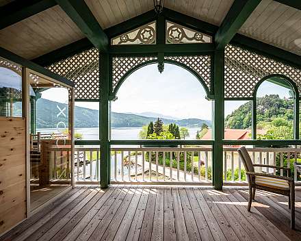 Blick von der Veranda