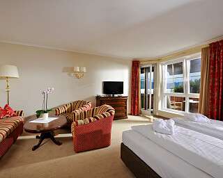 Juniorsuite Breitwand im Romantik SPA Hotel Seefischer